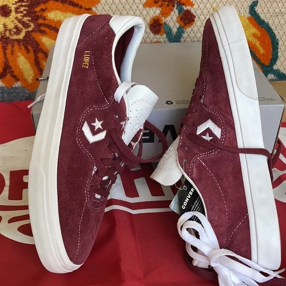 Converse 171329C
LOUIE LOPEZ PRO OX
DEEP BORDEAUX/WHITE/WHITE
WMNS sneakers - Picture 12 of 16